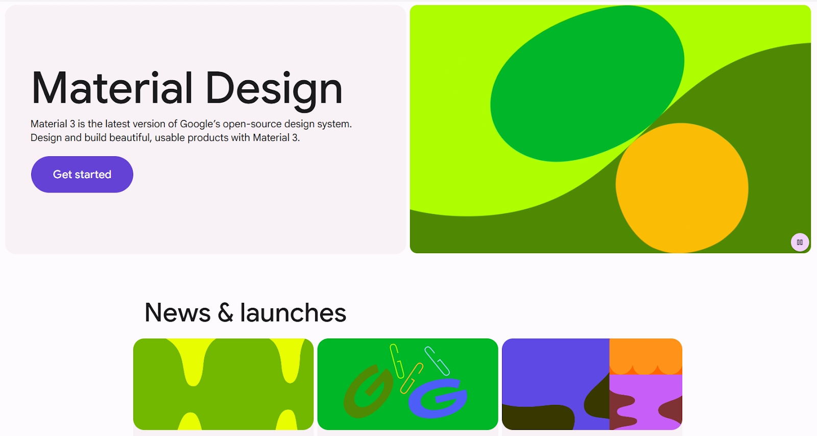 Google известен своей тщательно разработанной системой визуальных и структурных решений, например, посредством Material Design. Этот универсальный дизайн-язык применяется как во внешних продуктах, так и в корпоративных коммуникациях.